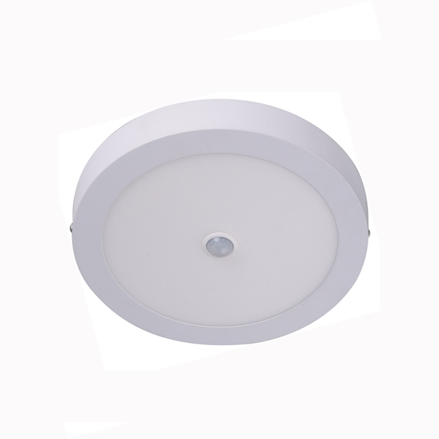 24W modern living room round surface mounted LED ceiling light with PIR motion sensor(PS-SL343L-24W)