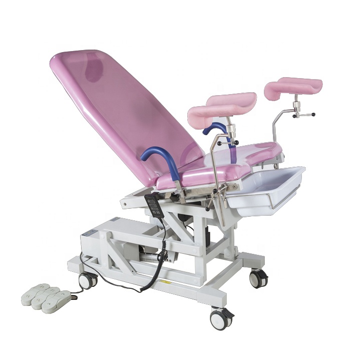 Hospital Equipment Gynecological Electric Obstetric Delivery Bed