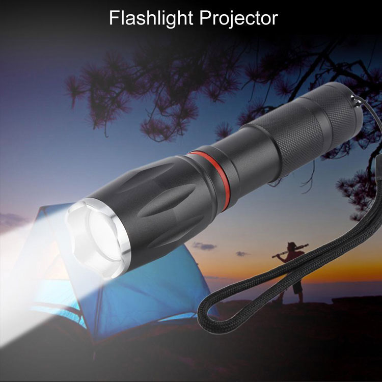 Waterproof Outdoor Linternas LED Flashlights Tactical Zoomable Flashlight Worklight Torch Flashlight