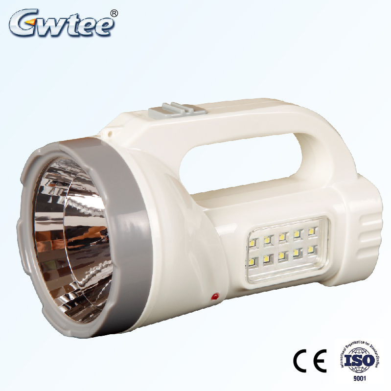 Portable led Searchlight With Side Lights, Emergency Searchlights