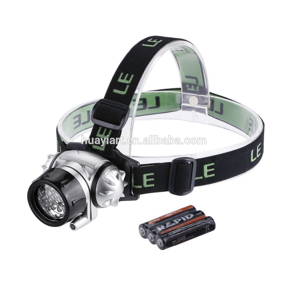 Headlamp LED for Camping, Running, Hiking,4 Modes LED Headlamps, Battery Powered Helmet Light, Hands-free Camping Headlight