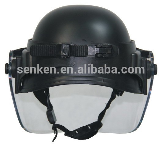 High quality disassembly visor and with german style riot helmet