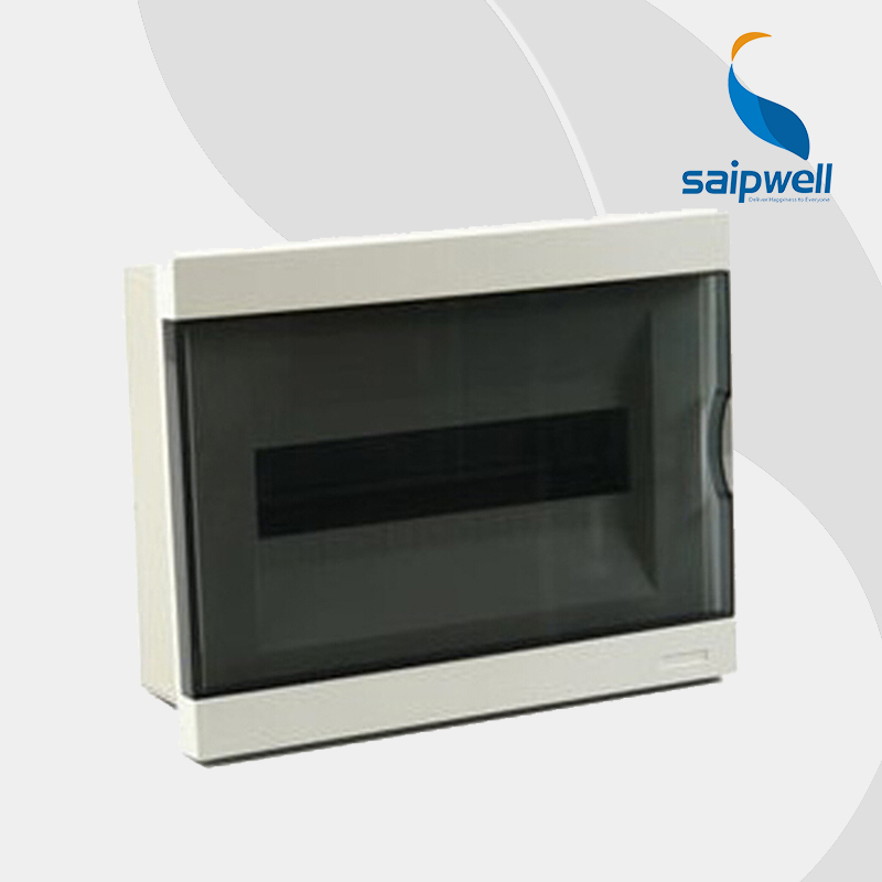 SAIP/SAIPWELL 239*200*80mm 8 way Modular Household Nice ABS Enclosure Electrical Waterproof Power Distribution Box