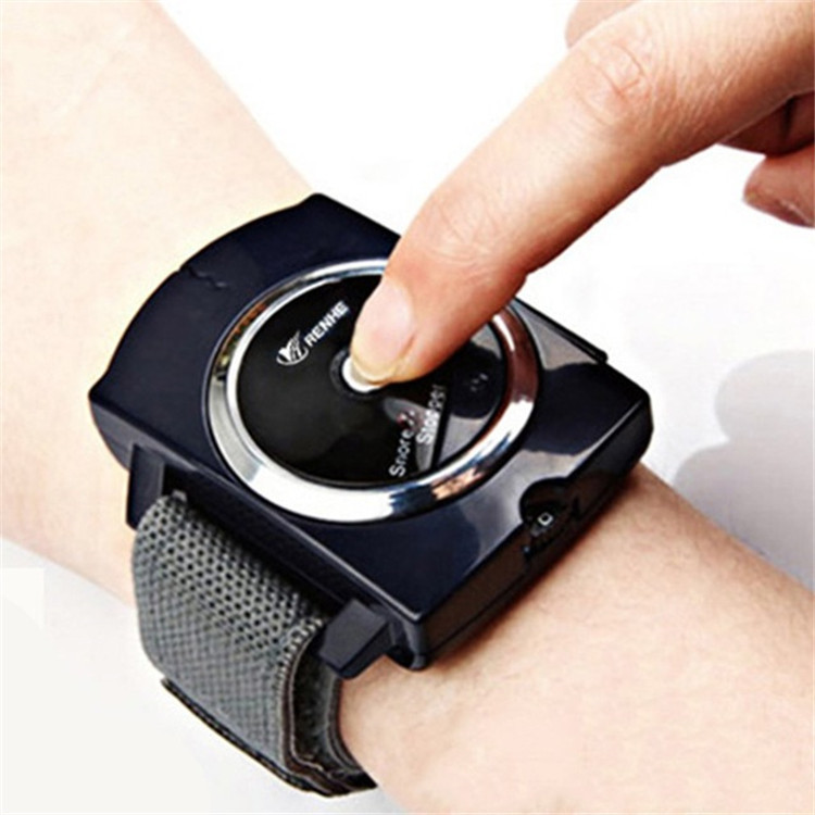 HOT Smart Snore Stopper Stop Snoring Biosensor Infrared Ray Detects Anti Snoring Device Wristband Watch Sleeping Aid