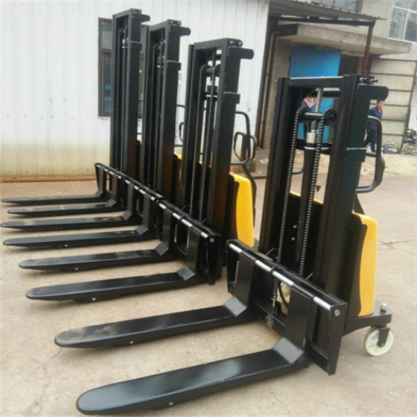 CE approved hydraulic stacker high lift truck stacker forklift manual stacker