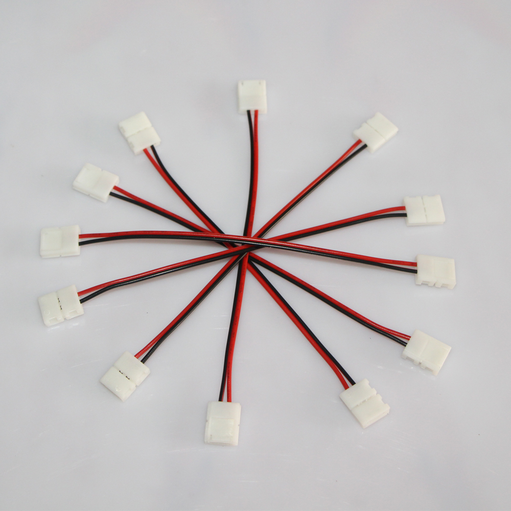 JST XH2.54 2 Pin Connector Plug Wire Cable 100mm Length Female and Male