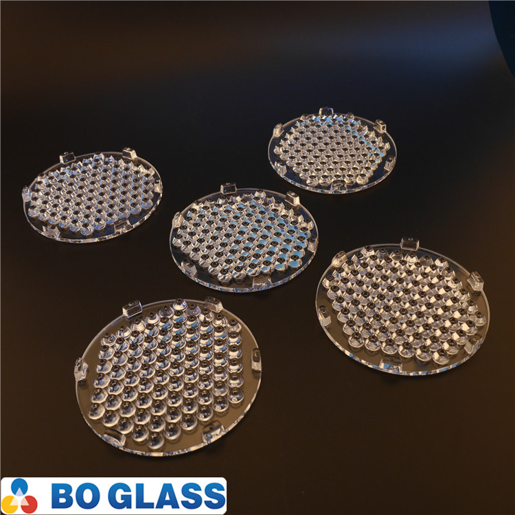 Customized various specifications degree Led Glass Optical Lens For reflector cob led