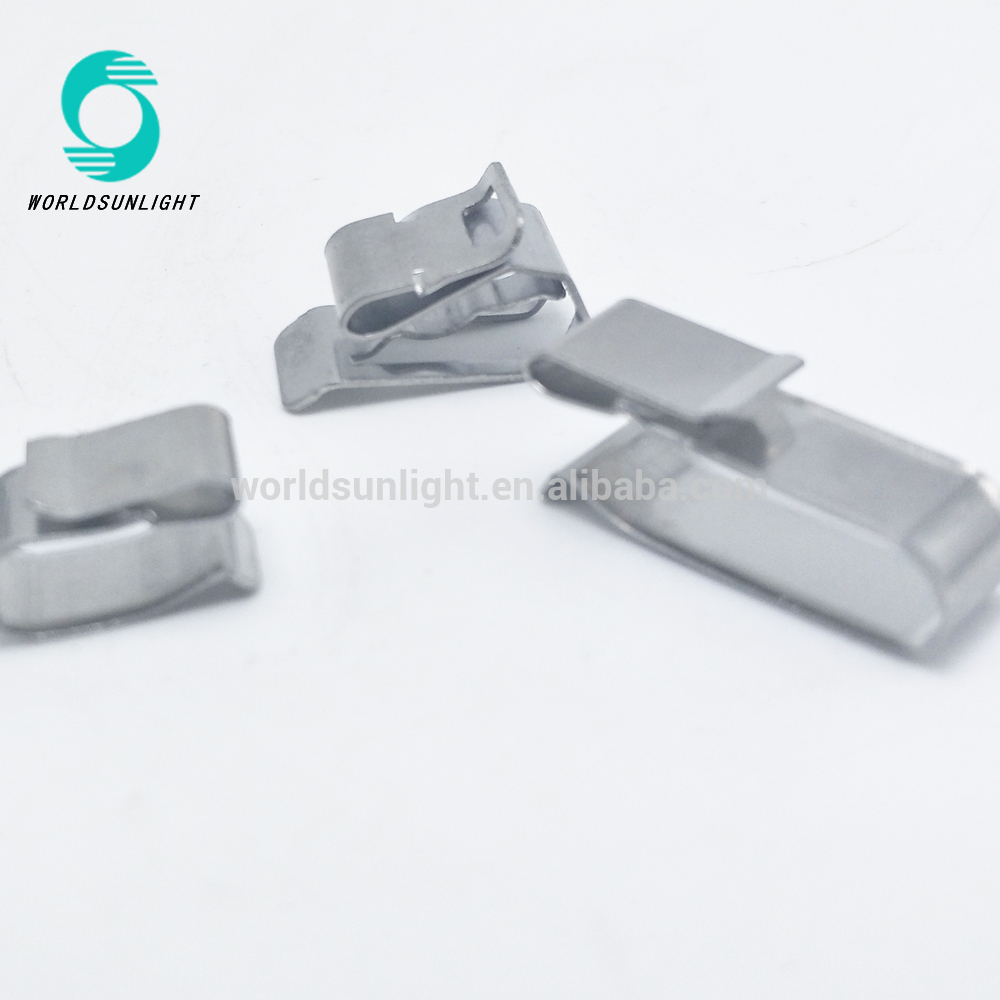 solar PV stainless steel cable clip for 4mm2 PV Cables