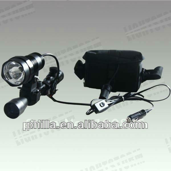 12V 24W HID Scope Mouted Hunting Spotlight 2000 lumen