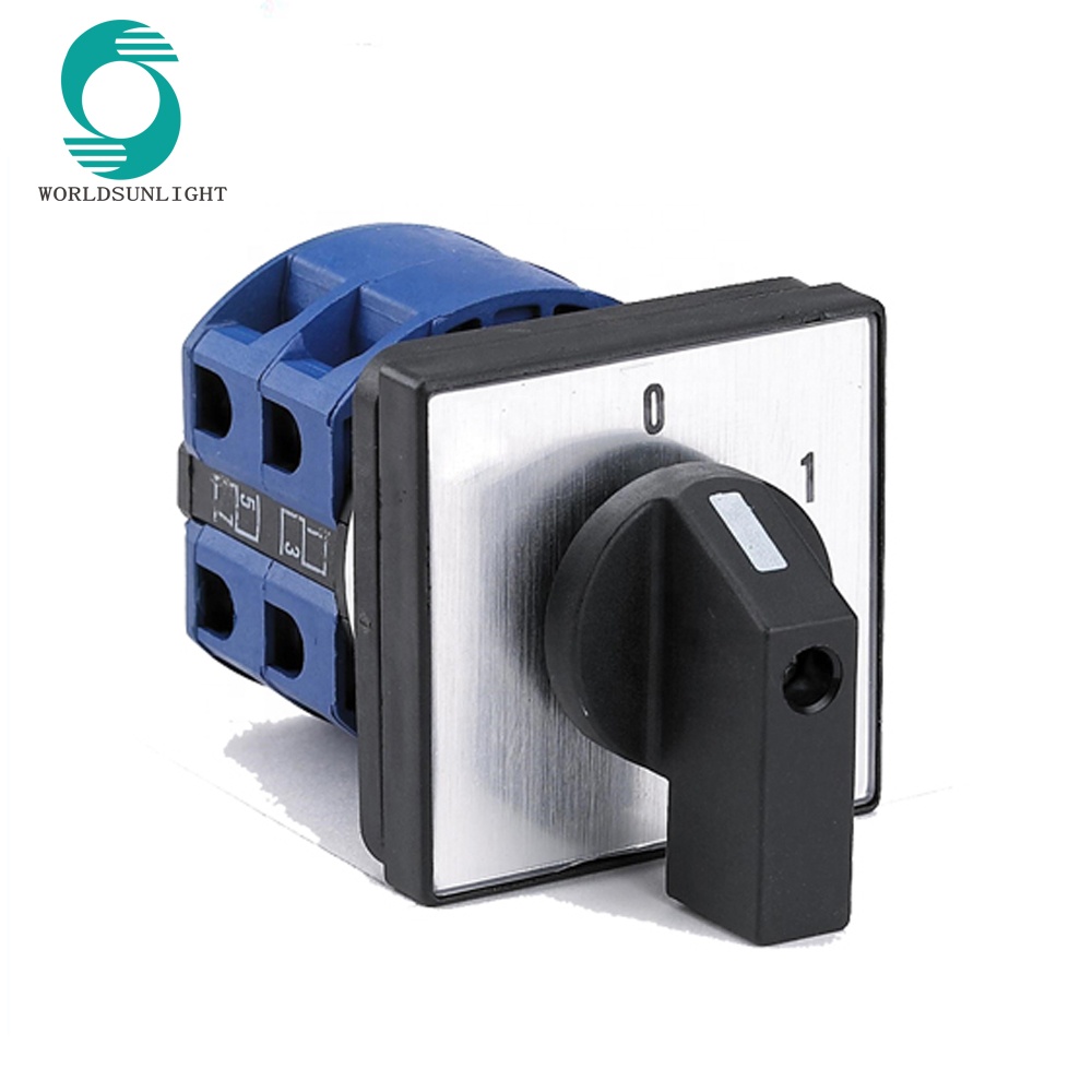 CE approved IP65 LW26 series 10A-160A rotary dip switch