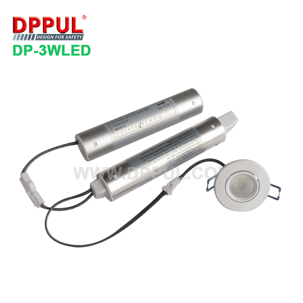 White 3 Watt SMD LED Rechargeable 3.6V Ni-Cd Battery LED Spot Light