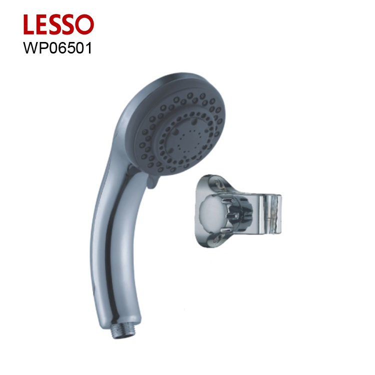 LESSO WP06501 low cost chromed brass water saving shower heads bathroom faucet accessories rainfall shower heads