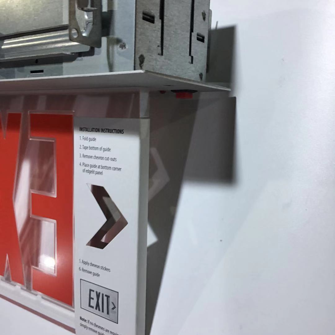 2019 Newest emergency exit light sign