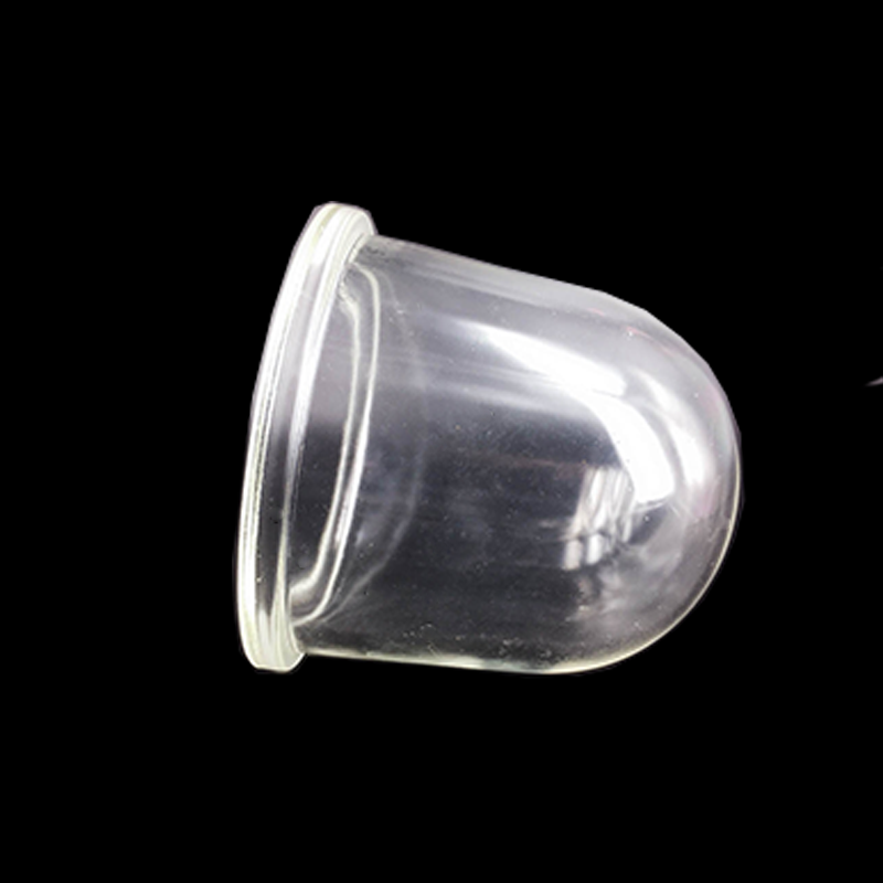 Pressed Tempered Borosilicate Glass outdoor lighting Accessories Explosion proof light Glass Dome Cover