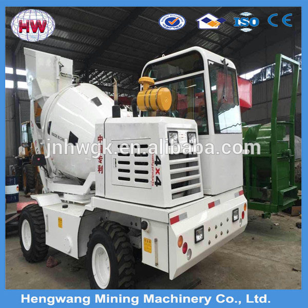 super quality China manufacture second hand concrete mixer trucks with lifting ladder