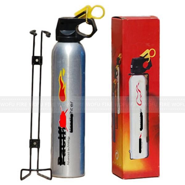 0.5kg car mini fire extinguisher with steel bracket