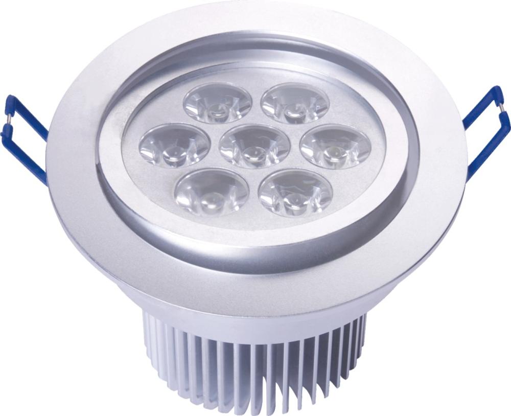 SHCET led ceiling spot light, 7w led downlight