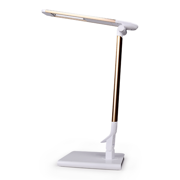 3 Steps Dimming Foldable Golden Table Light LED COB Touch Desk Lamp