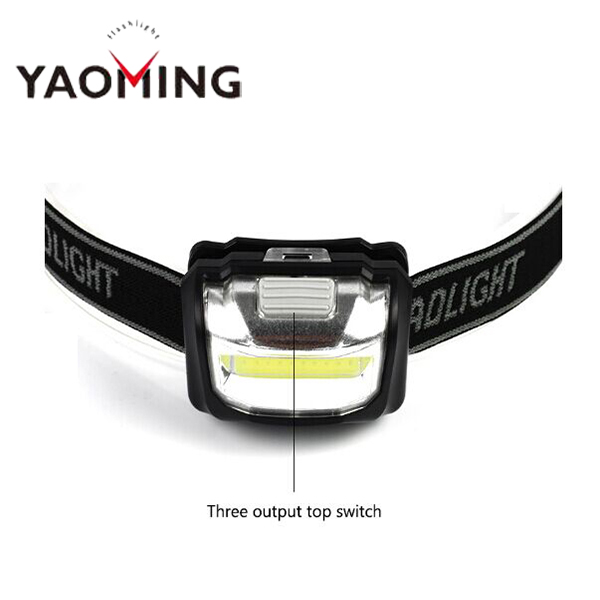 Mining Headlamp Camping Headlight Plastic 3W COB LED Headlamp