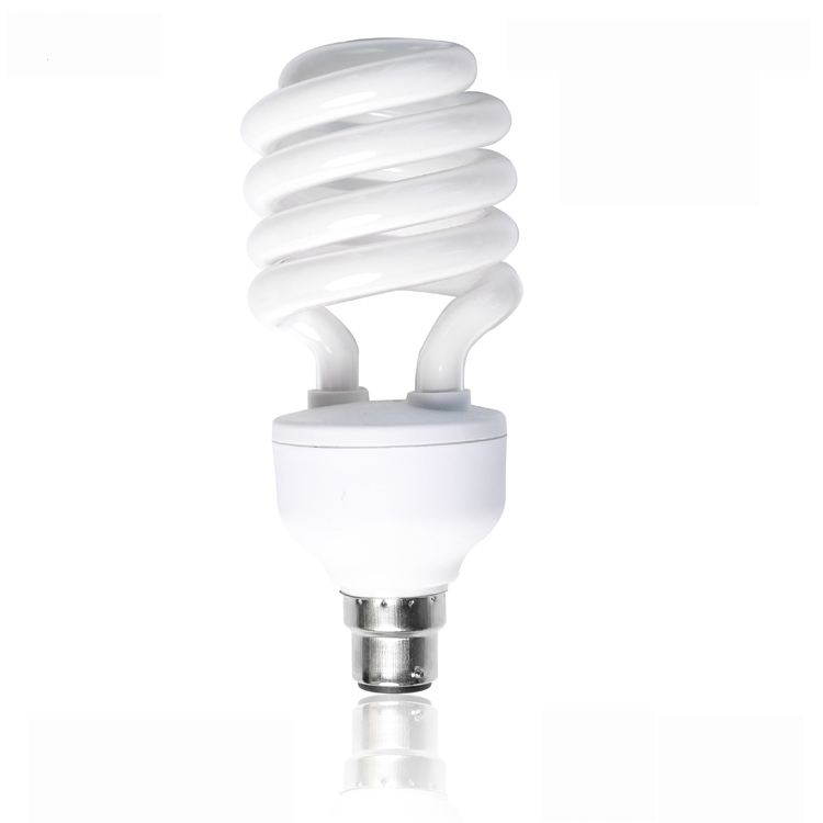 6400K B22 T4 20W Spiral cfl / Twist cfl bulb (110-130V/220-240V)