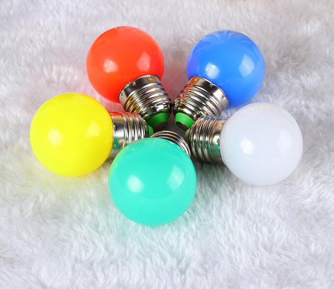 Colorful Globe E27 Led Bar 3W White Red Blue Green Yellow Orange Pink SMD 2835 Home Decor Lighting bulb