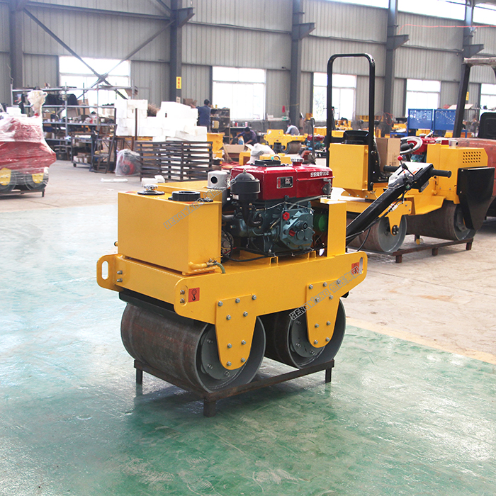 China factory mini road vibratory roller/manual roller compactor/compactor roller machine price