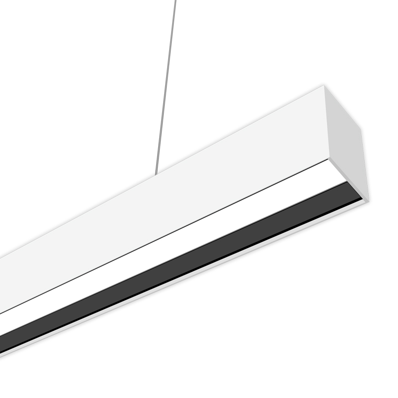 Guangdong factory seamless linkable suspension lighting system 4FT LED linear light