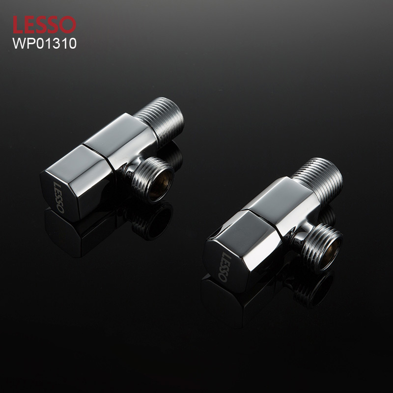 WP01310 LESSO bathroom and home kitchen chrome plated angle valve