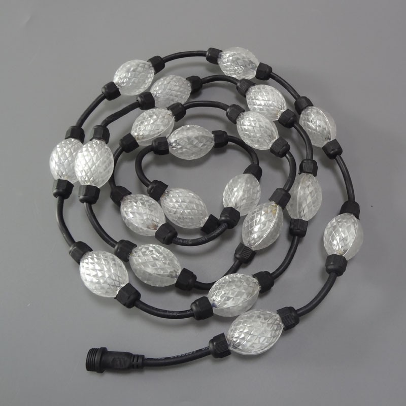 24V 50mm Glow ball UCS1903 LED pixel module waterproof SMD 5050 RGB 6Leds Diffused Full Color Glow ball G50 360 Angle 20pcs/lot