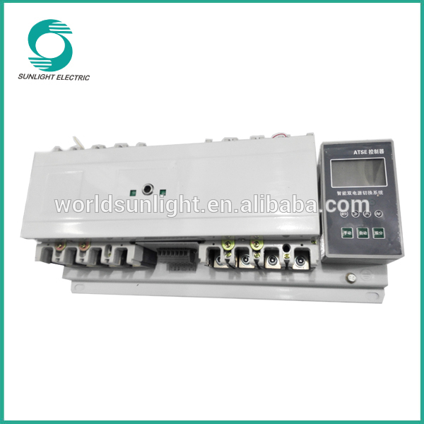 Sunlight type XCB5-63 63A 25KA 50KA 3P 4P Automatic transfer switch