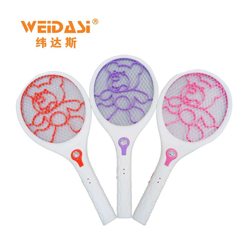 Unique mesh shape best sale handle bat electric mosquito net from good factory