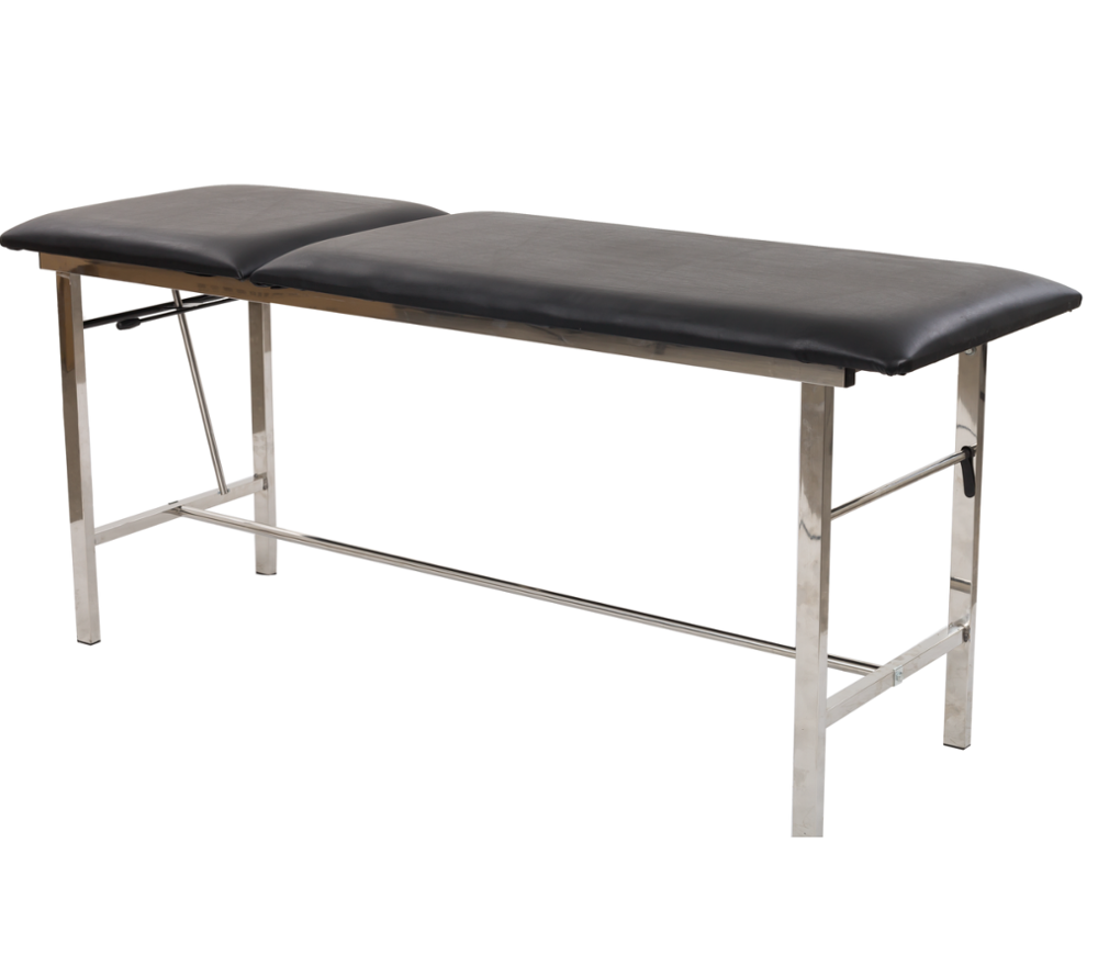 Clinic manual 304 stainless steel gynecology exam table for sale