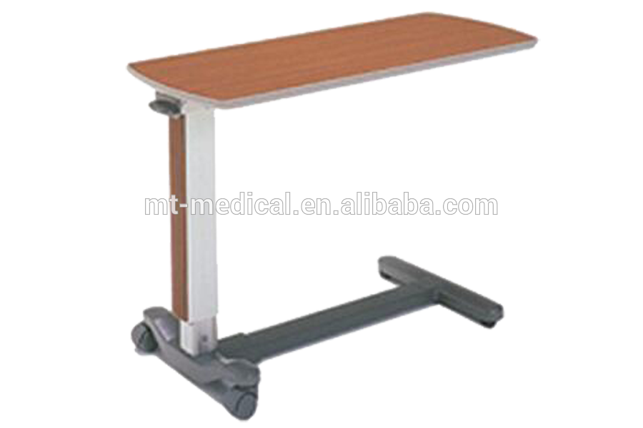 Hospital overbed table stainless steel medical mayo trolley food trolley