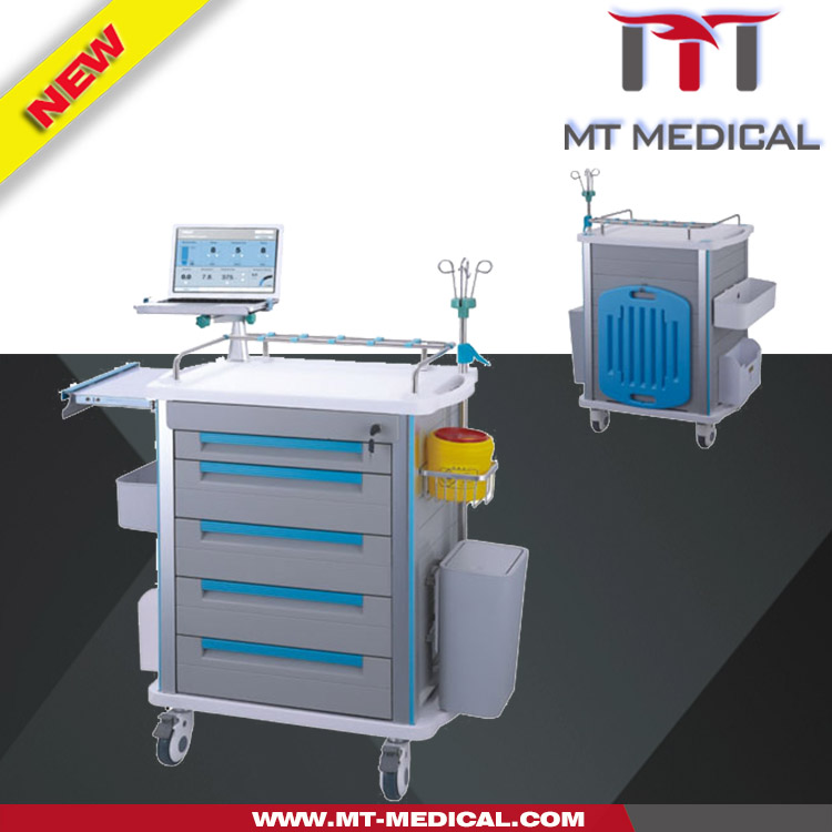 Medical equipment Hospital Cart Trolley emergency crash cart