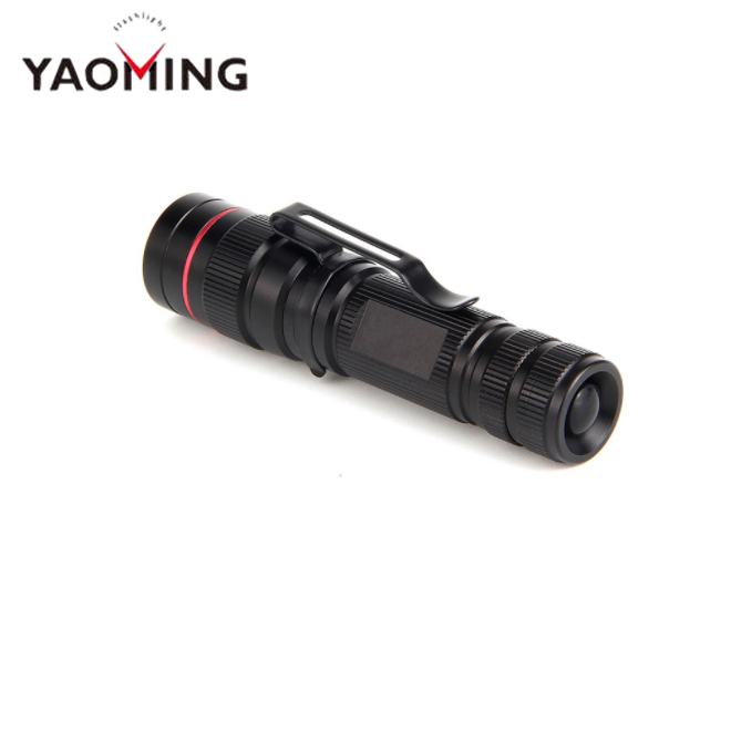 High power tactical mini flashlight waterproof rechargeable T6 led flashlight