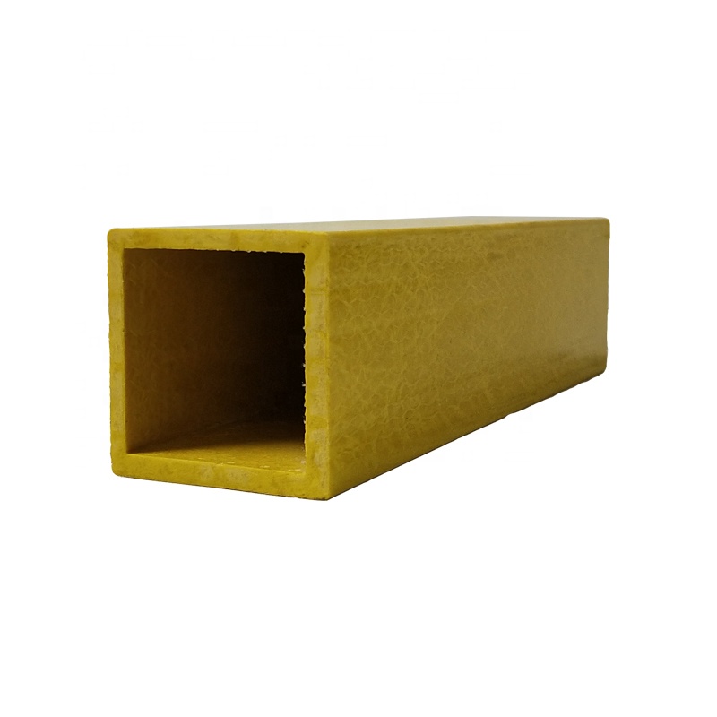 Fiberglass pultrusion profiles customized frp square tube