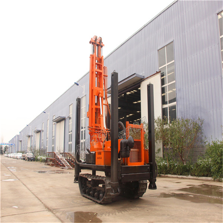 small water well drilling machine pneumatic crawler rig