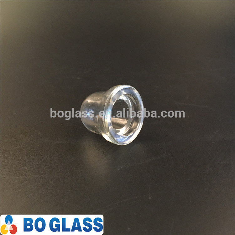 molded borosilicate glass dome for explosion proof lighting, well glass dome