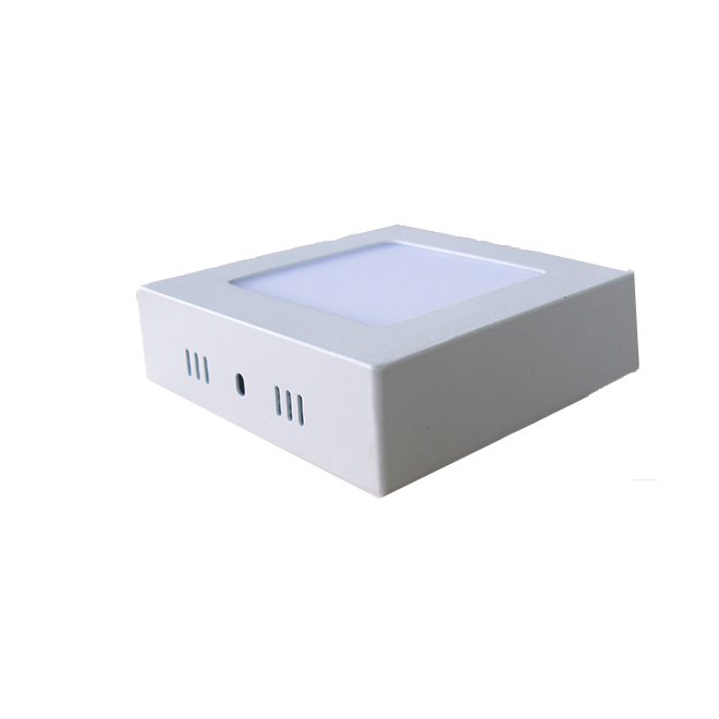 hot selling 12w surface mounted square super bright led panel light