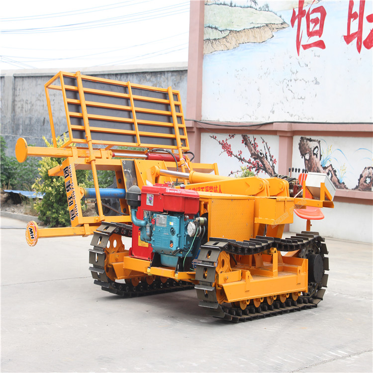 Geological drilling rig crawler level drilling rig rock drill multi-function crawler rig