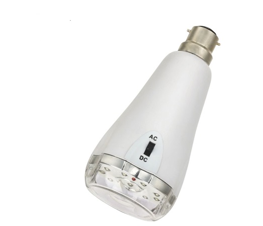 B22 E27 AC/DC LED rechargeable bulb