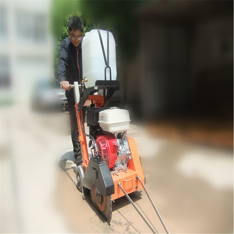 Walk Behind Concrete road Cutter concrete curb cutting machine