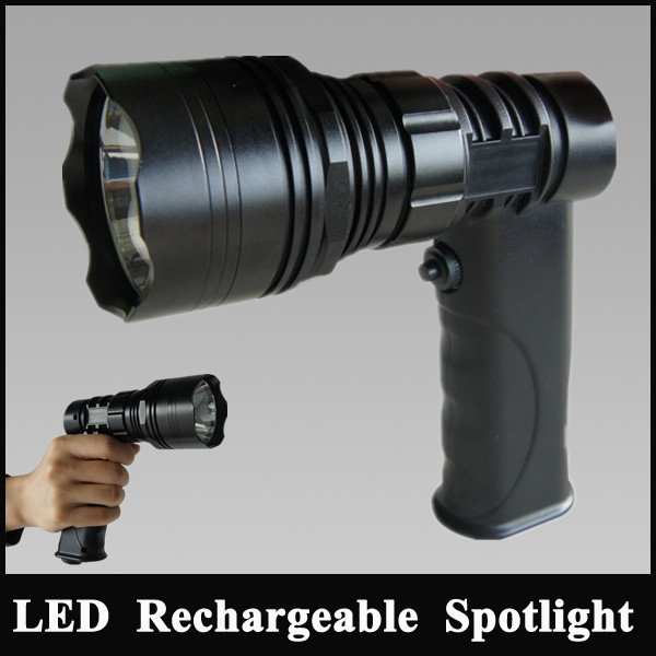 Security Search light Cree LED Flashlight torch 10w lightweight