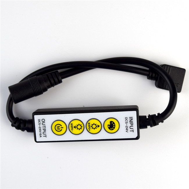 led RGBW CCT RGB strip DC5-24v 4 key led remote controller