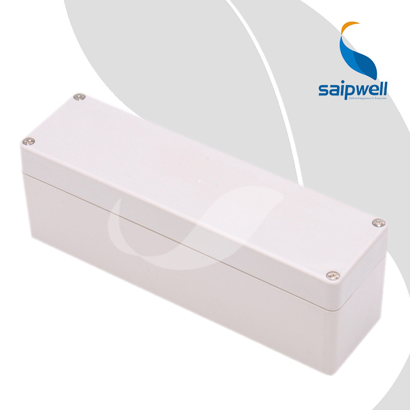 SAIPWELL Y IP66 SP-F16 ABS Plastic Waterproof MCCB Economic Type Electrical Junction Outdoor Use Din Rail Terminal Enclosure