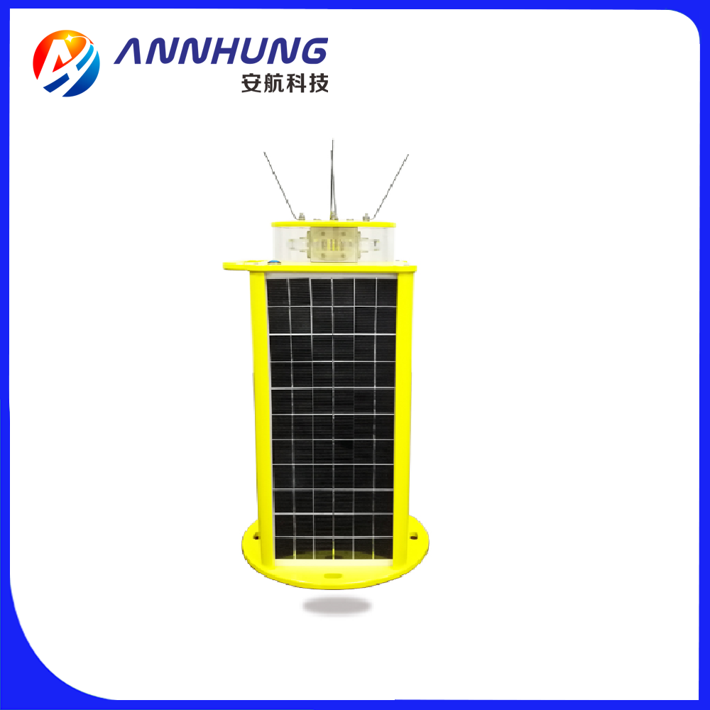 12 Nautical Miles Solar Powered LED Marine Lantern with Adjustable 256 Light Characters