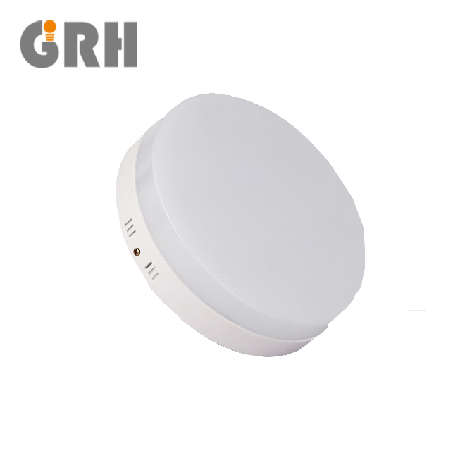 12w round flat dimmable white super slim color temperature tunable led suspended ceiling light with beam angle 120degree