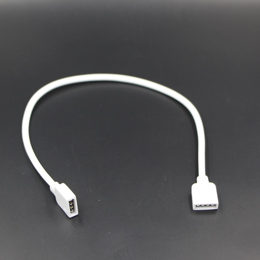 Extension Cable cord Wire 1M 2M 5M 30cm 4 PIN RGB led connector