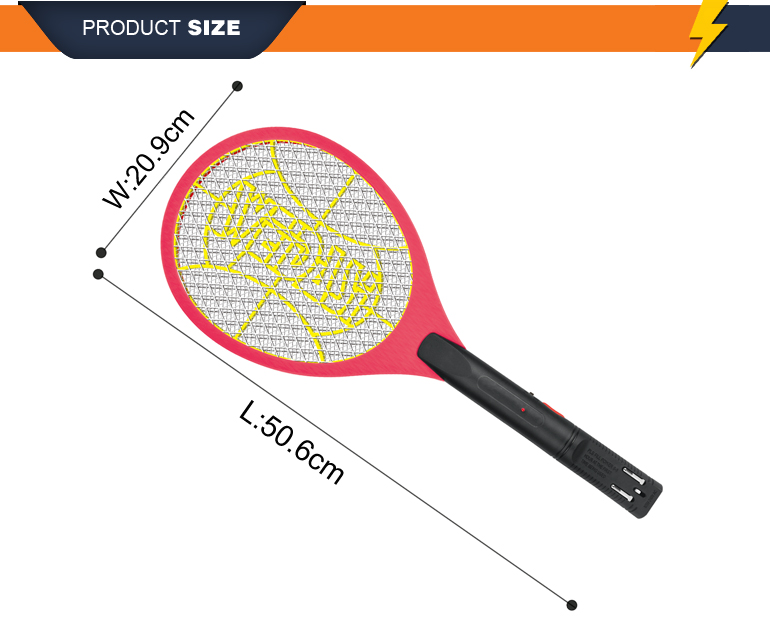 Market Electronic Mosquito Killer Rechargeable Mosquito-hitting Swatter