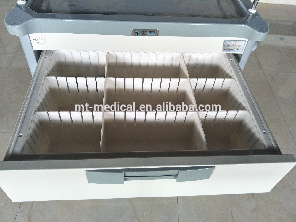 color steel hospital treatment trolley, medical carts